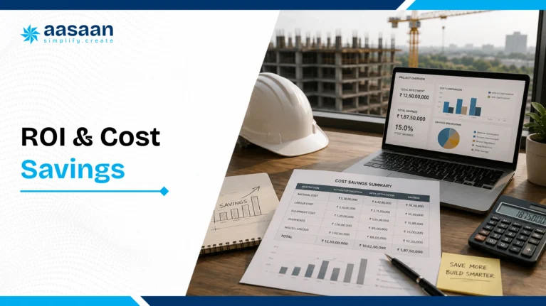 Construction management software ROI and cost savings