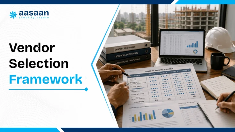 Construction software vendor selection framework