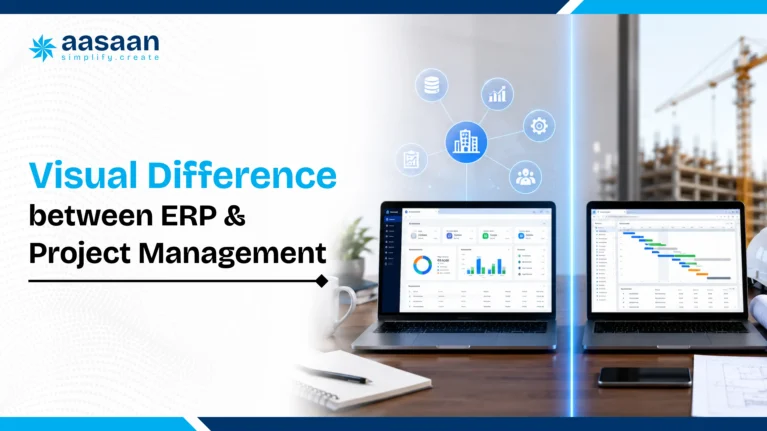 visual comparison of construction ERP and project management software