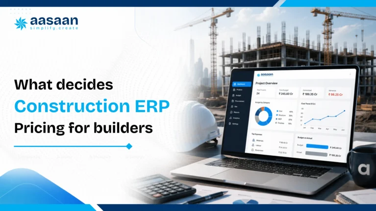 Factors that determine construction ERP software pricing