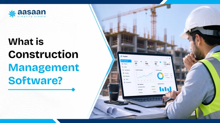 What is construction management software in India