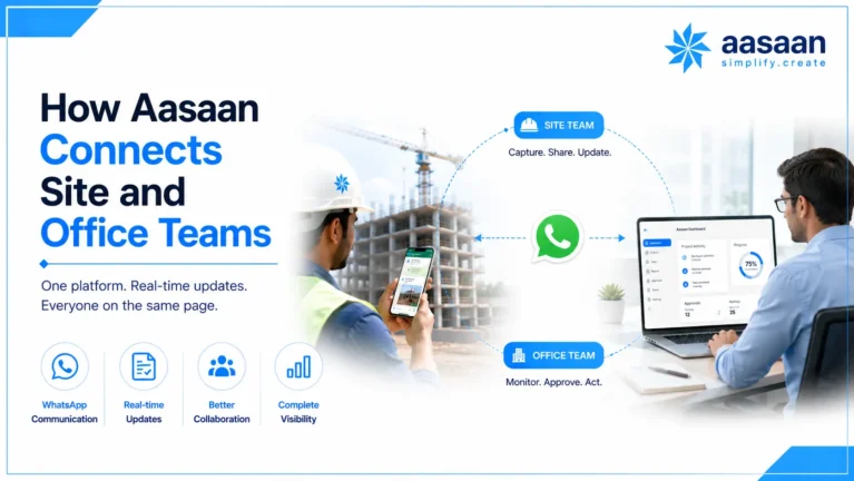 how-aasaan-connects-site-and-office-teams