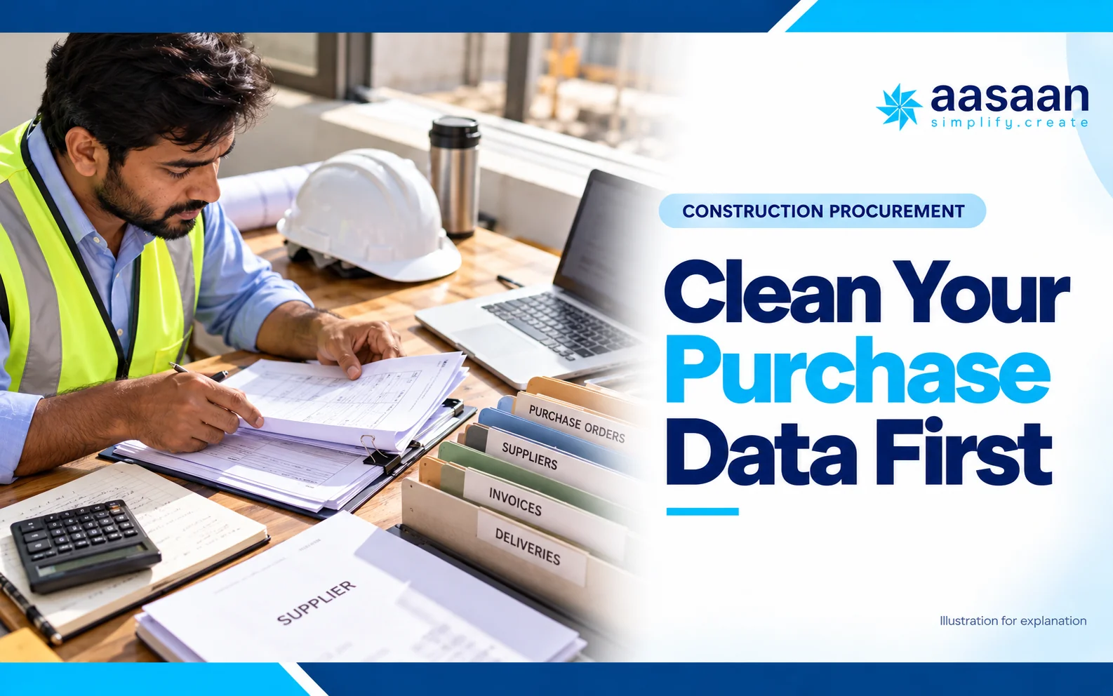 Which records should you clean before importing purchase data — Aasaan illustrated guide