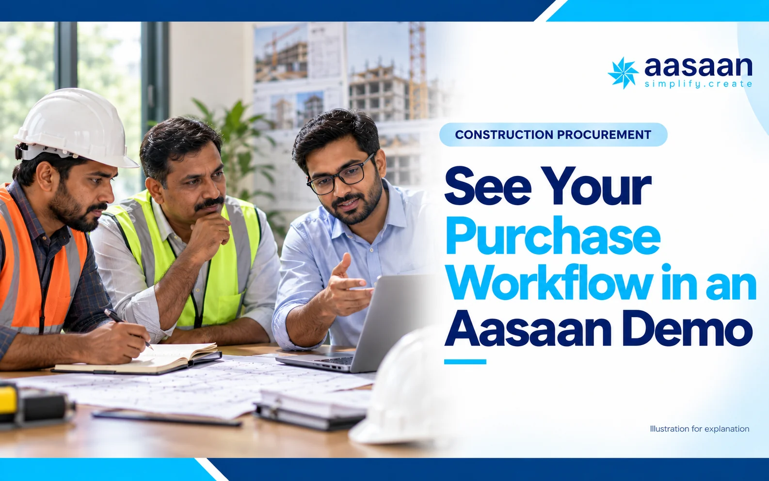 See your purchase workflow in an Aasaan demo — Aasaan illustrated guide