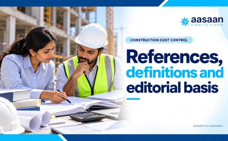 Illustration: References, definitions and editorial basis