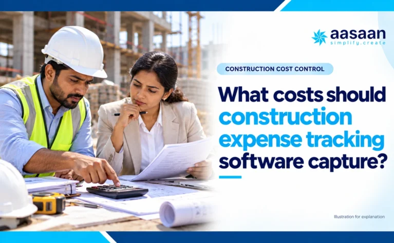 Illustration: What costs should construction expense tracking software capture?